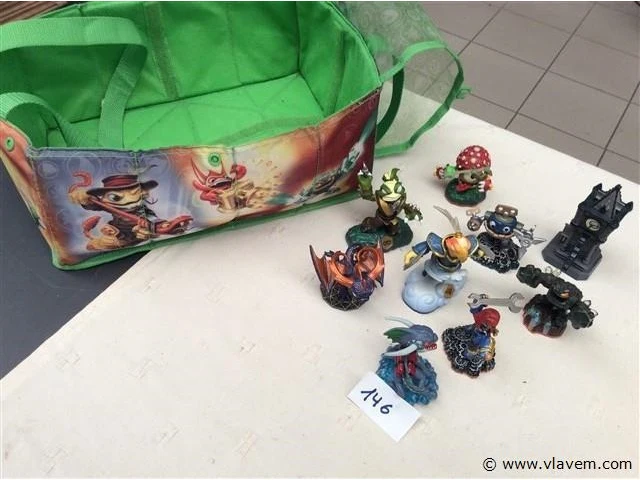 Skylanders met tas - afbeelding 1 van  2