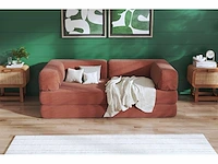 Slaapbank - terracota - afbeelding 3 van  5