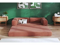 Slaapbank - terracota - afbeelding 4 van  5