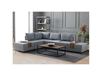 Slaapbank links - grijs - afbeelding 2 van  9