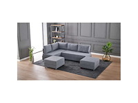 Slaapbank links - grijs - afbeelding 5 van  9