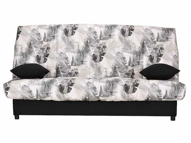 Slaapbank slaapbank in jungle print stof - afbeelding 2 van  4