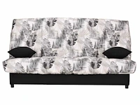 Slaapbank slaapbank in jungle print stof - afbeelding 2 van  4
