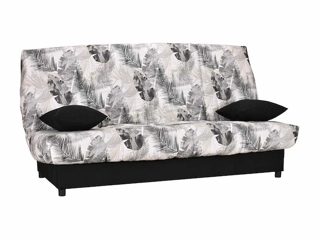 Slaapbank slaapbank in jungle print stof - afbeelding 3 van  4