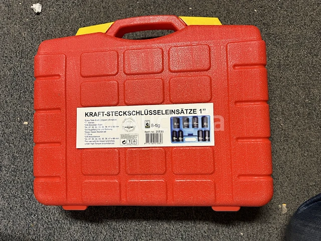 Slagdoppenset 1 aansluiting 24-41mm - afbeelding 3 van  3