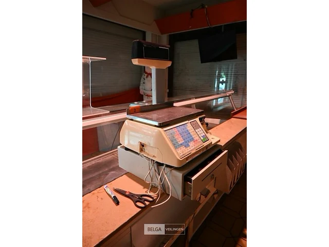 Slagerij weegkassa tec sl-9000n - afbeelding 1 van  5