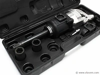 Slagmoersleutel 25,4 (1 inch) met doppen en pneumatische slagmoersleutel - afbeelding 4 van  4