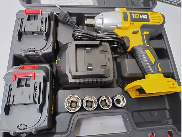 Slagmoersleutel accu 18 volt dw - afbeelding 3 van  6