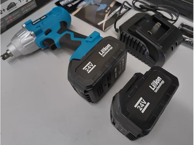 Slagmoersleutel accu 20 volt deutsche stahl - afbeelding 2 van  5
