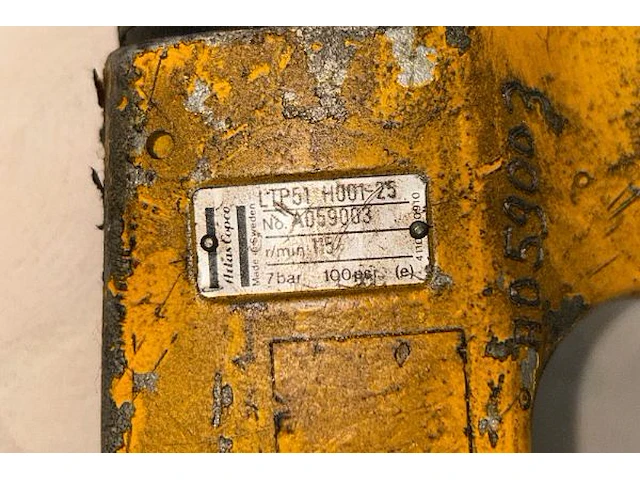 Slagmoersleutel atlas copco op luchtdruk - afbeelding 4 van  4