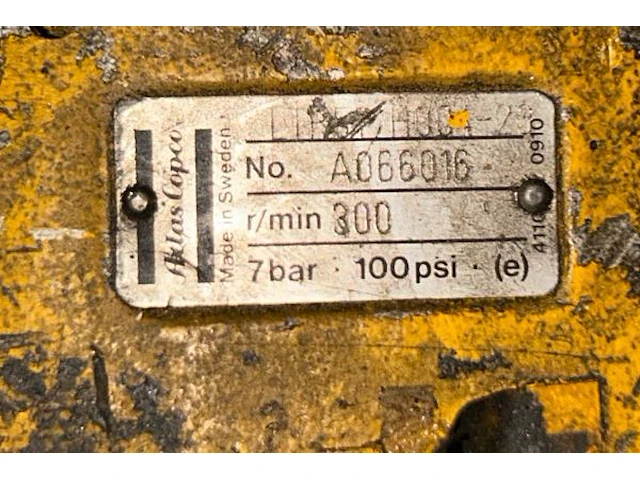 Slagmoersleutel atlas copco op luchtdruk - afbeelding 4 van  4