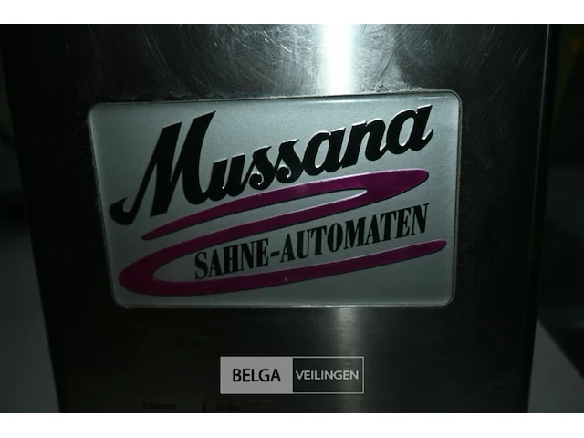 Slagroommachine mussana - afbeelding 6 van  9