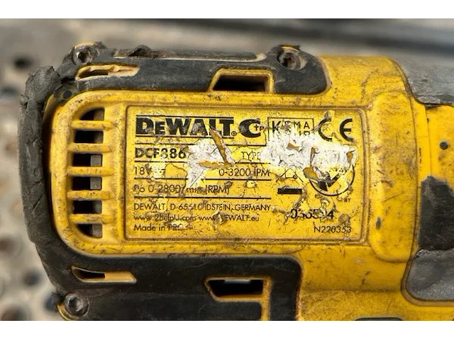 Slagschroevendraaier dewalt - afbeelding 4 van  4