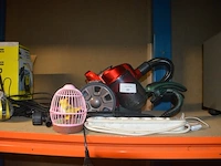Sledestofzuiger nedis, stekker doos, 2 sierstukken