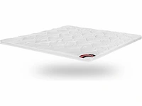 Sleepmed topmatras 140x200, matrasbeschermer, ademende topmatras, 100% micropercal - afbeelding 2 van  3