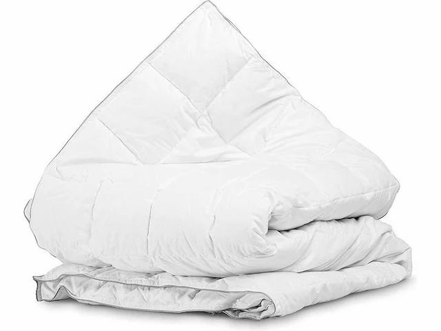 Sleeptime velvet half down 4 seizoenen - dekbed - 140x220 - wit - afbeelding 1 van  6