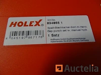 Sleufponsset met hydraulisch handgereedschap holex - afbeelding 7 van  12