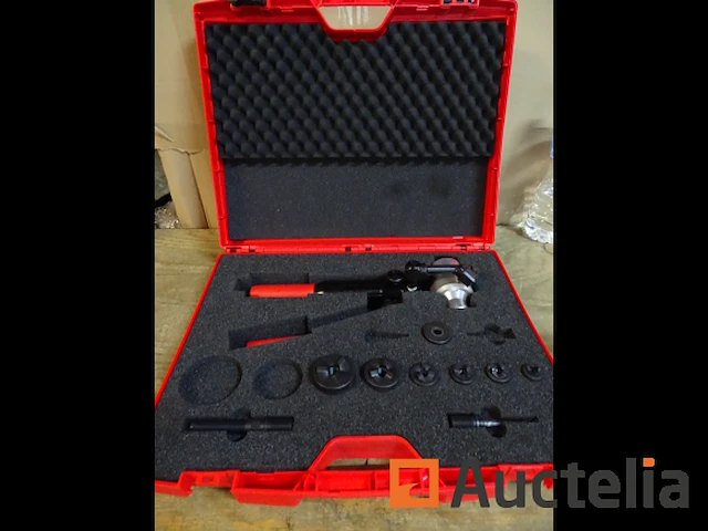 Sleufponsset met hydraulisch handgereedschap holex - afbeelding 10 van  12
