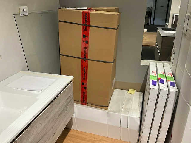 Sleurs flex wastafel met spiegel - afbeelding 5 van  6