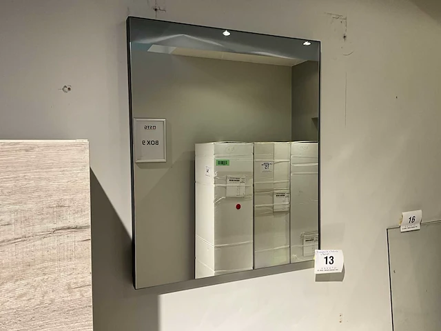 Sleurs schrauwen kolomkast + spiegel (2x) - afbeelding 1 van  4