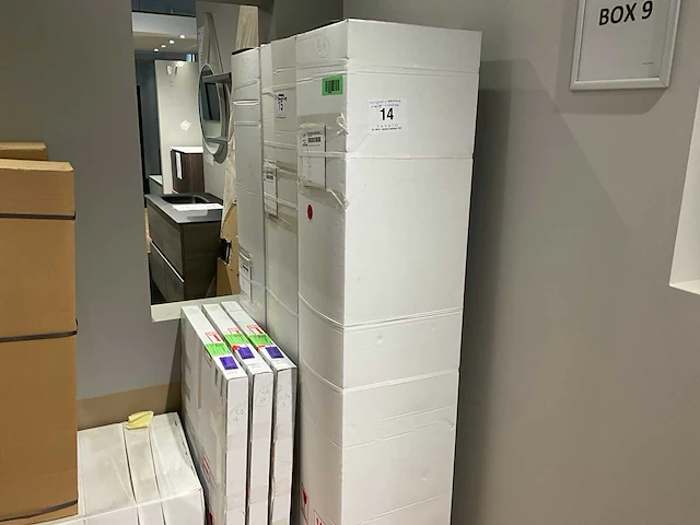 Sleurs schrauwen kolomkast + spiegel (2x) - afbeelding 4 van  4