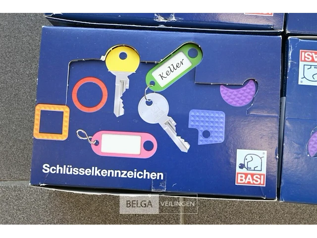 Sleutelkapjes basi - afbeelding 2 van  3