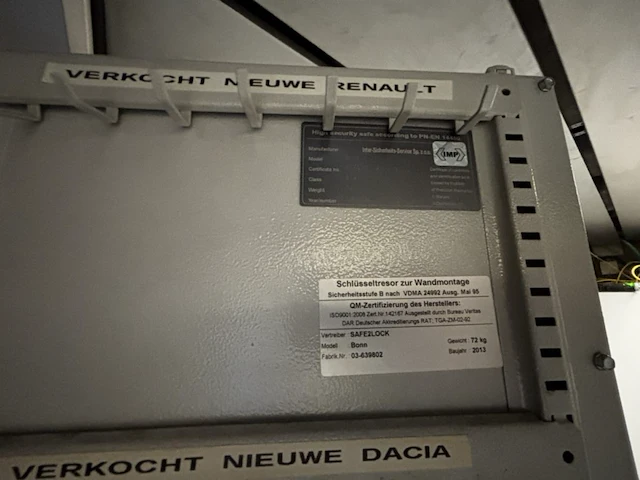 Sleutelkluis safe2lock - afbeelding 4 van  5