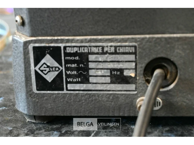 Sleutelmachine silca doge - afbeelding 4 van  5