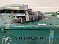 Sleuvenfrees hitachi g23uby elektrisch 2600w 2009 in metalen kist (marge) - afbeelding 1 van  1