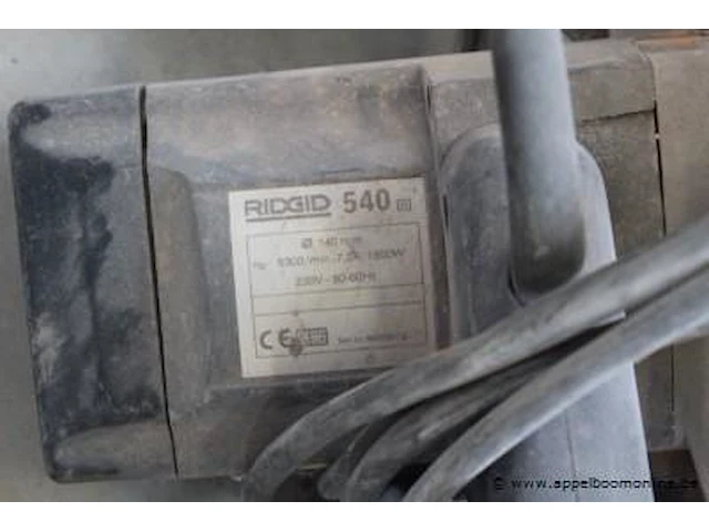 Sleuvenfreesmachine ridgid 540 - afbeelding 2 van  2