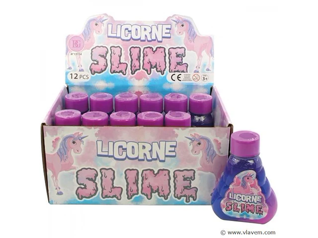 Slijm eenhoorn 170g 36 stuks - afbeelding 1 van  1