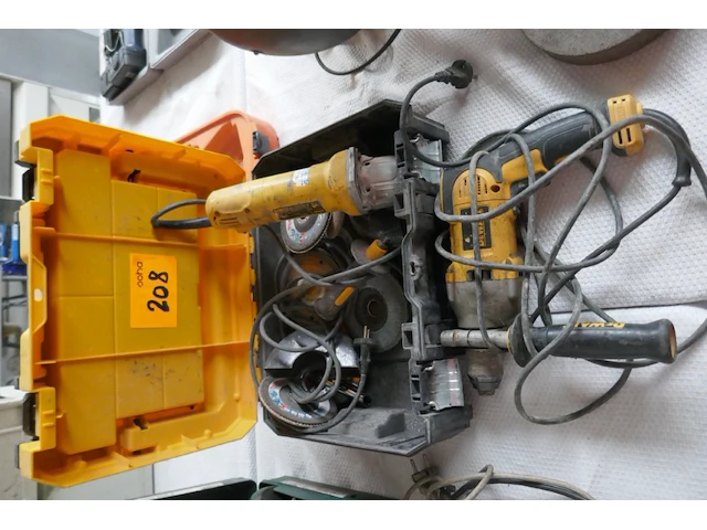 Slijper + boormachine dewalt - afbeelding 1 van  5