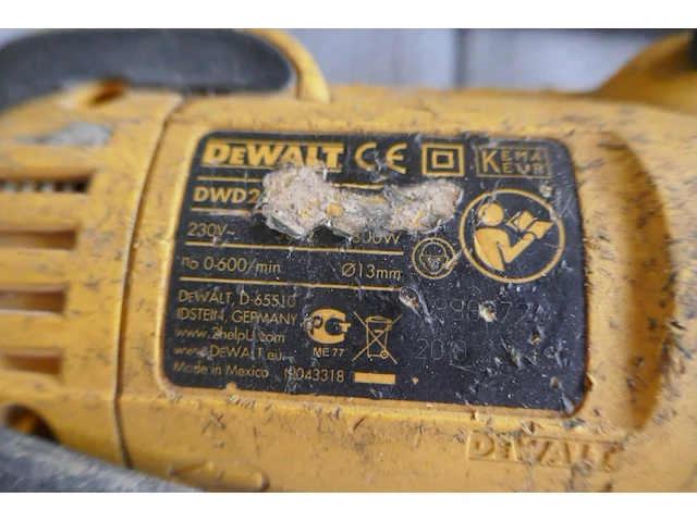 Slijper + boormachine dewalt - afbeelding 3 van  5