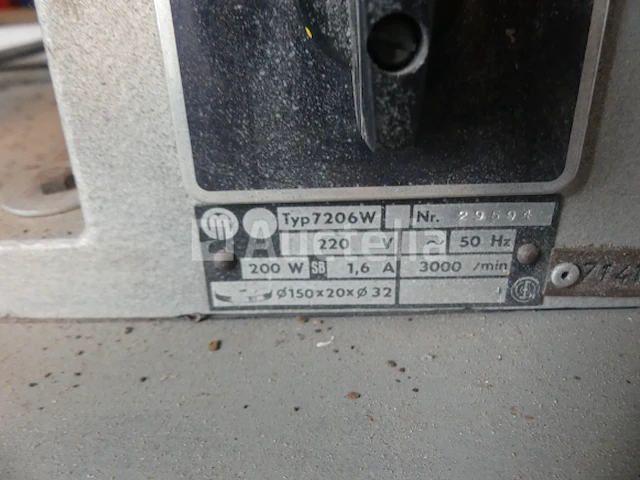 Slijpmachine metabo 7206w - afbeelding 5 van  5