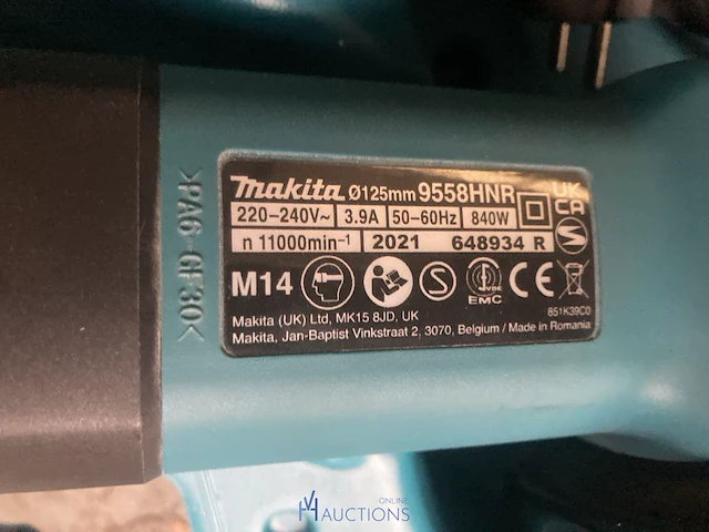 Slijpmachines makita - afbeelding 4 van  6