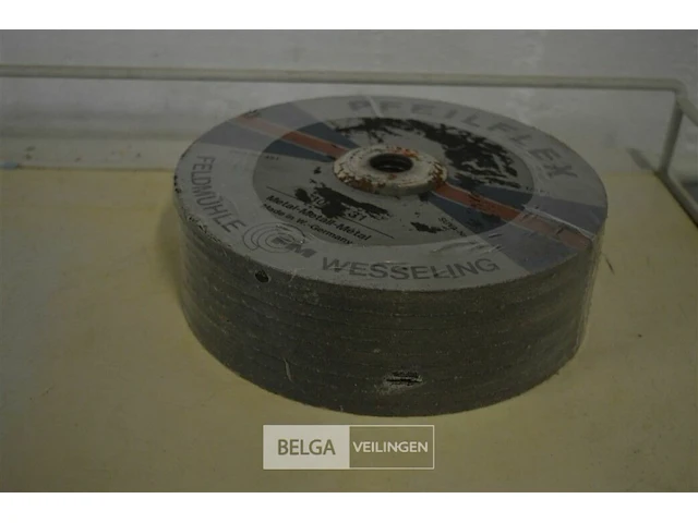Slijpschijf metaal 230x6x22,2mm - afbeelding 1 van  3