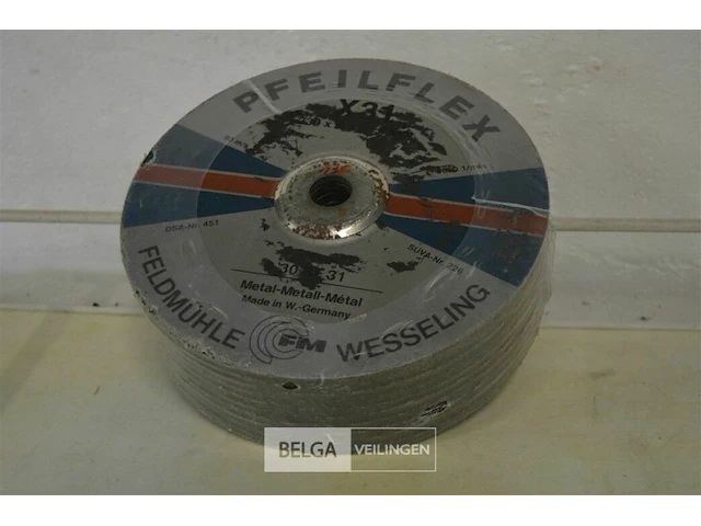 Slijpschijf metaal 230x6x22,2mm - afbeelding 1 van  3