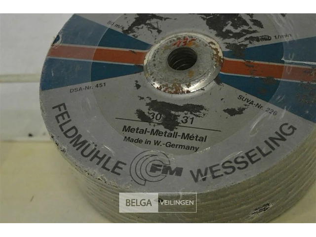 Slijpschijf metaal 230x6x22,2mm - afbeelding 3 van  3