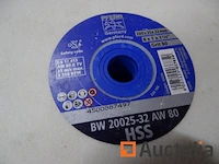 Slijpschijf voor trommel pferd bw 20025-32 aw 80 hss - afbeelding 2 van  2