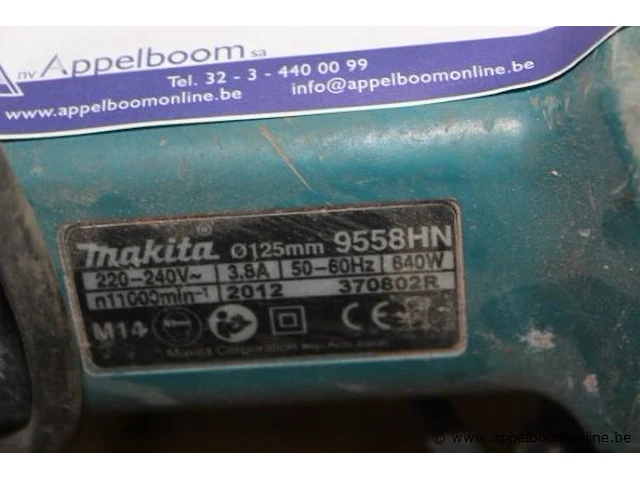 Slijptol makita - afbeelding 2 van  2