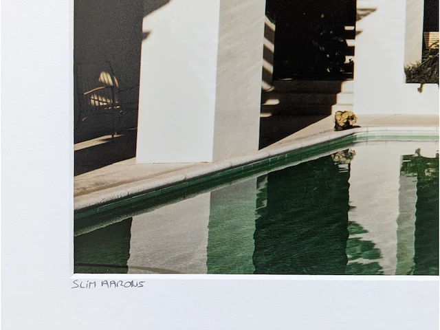 Slim aarons (1916-2006) - aan het zwembad in arizona - afbeelding 4 van  8