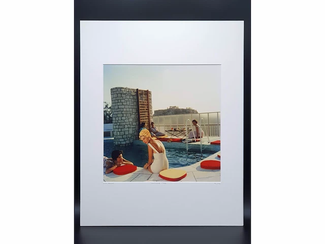 Slim aarons (1916-2006) - penthouse zwembad - afbeelding 1 van  8