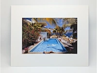 Slim aarons (1916-2006) - zwembad in las hadas - afbeelding 1 van  8