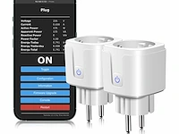 Slim stopcontact - 2 stuks - afbeelding 1 van  3