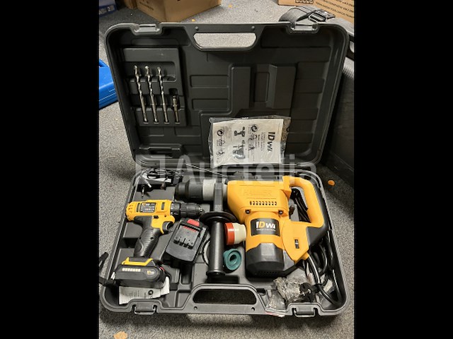 Sloophamer met accuboor - afbeelding 3 van  6