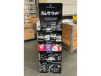Sloow display gevuld met diverse filters etc. voor sigaretten - afbeelding 1 van  9