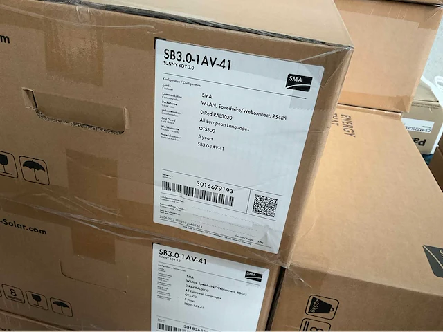 Sma - 2023 - sb 3.0-1av-41 omvormer (9x) - afbeelding 2 van  4