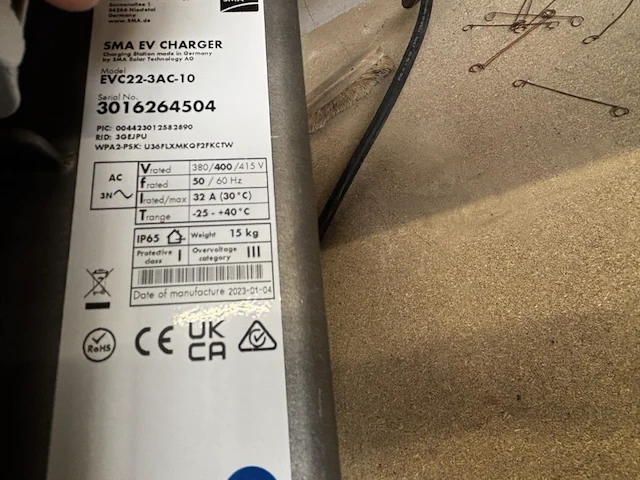 Sma ev charger - afbeelding 4 van  4
