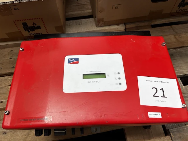 Sma sunny boy sb1200 solar inverter - afbeelding 1 van  3