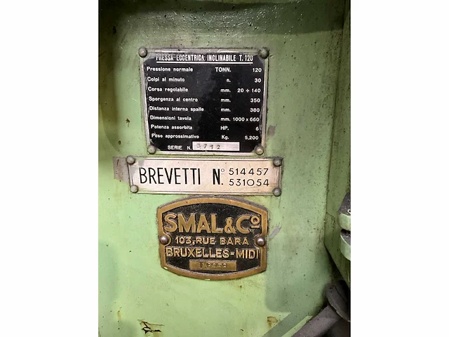 Smal&co t.120 ponsmachine - afbeelding 10 van  14
